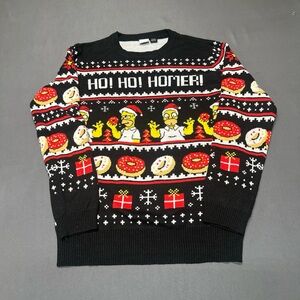Simpsons Ugly Christmas Sweater Size large